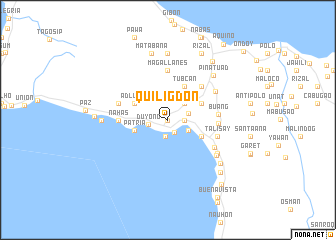 map of Quiligdon