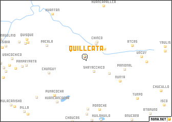 map of Quillcata