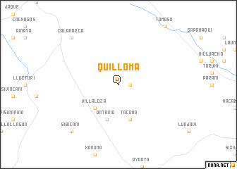 map of Quilloma