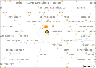 map of Quilly