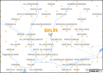 map of Quilós