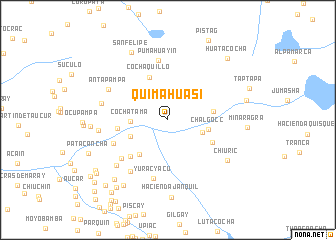 map of Quimahuasi