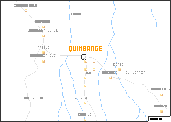 map of Quimbange