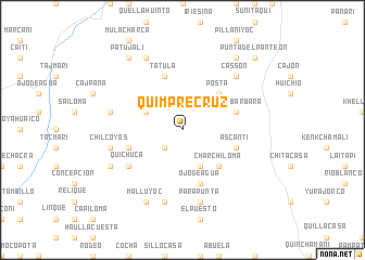 map of Quimprecruz