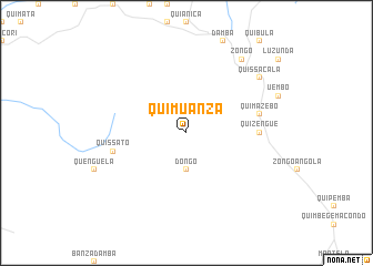 map of Quimuanza