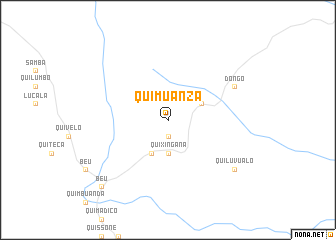 map of Quimuanza