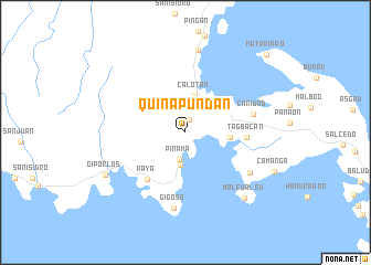 map of Quinapundan