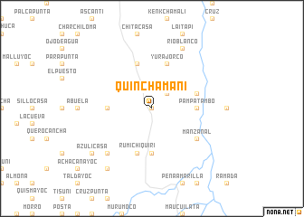 map of Quinchamani