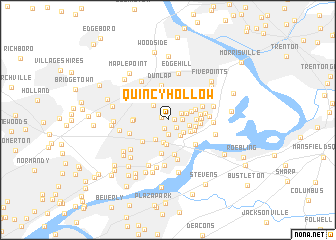 map of Quincy Hollow