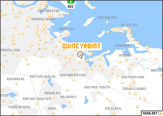 map of Quincy Point