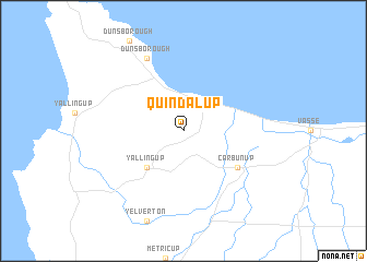 map of Quindalup