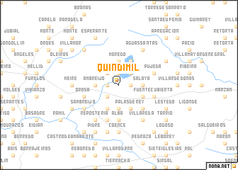 map of Quindimil