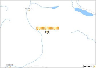 map of Quiñenahuín