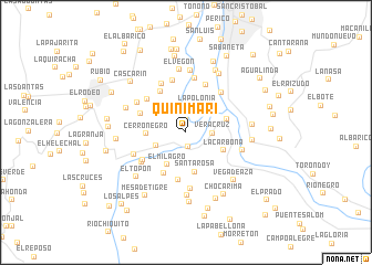 map of Quinimarí