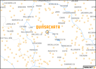 map of Quinsachata