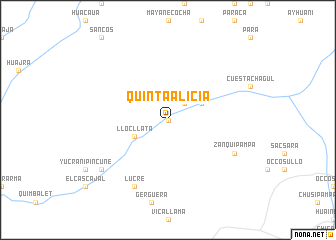 map of Quinta Alicia