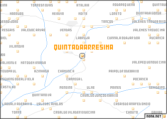 map of Quinta da Arresima