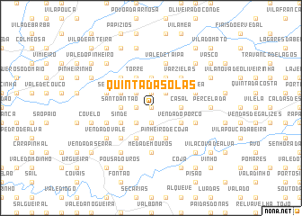 map of Quinta das Olas