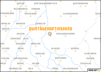 map of Quintã de Martins Pero