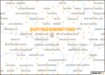 map of Quinta de São Martinho