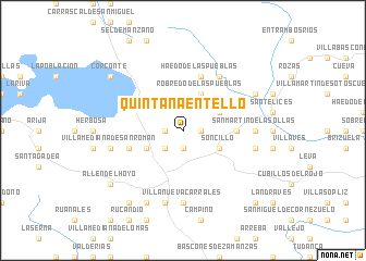 map of Quintanaentello