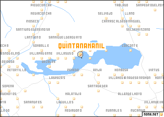 map of Quintanamanil
