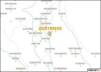 map of Quintanero