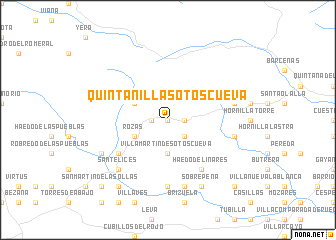 map of Quintanilla-Sotoscueva