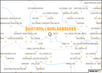 map of Quintanilla-Valdebodres