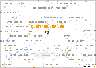 map of Quintanilla-Vivar