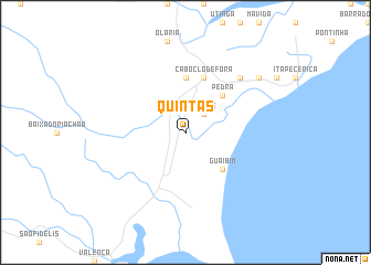 map of Quintas