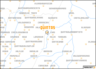 map of Quintãs