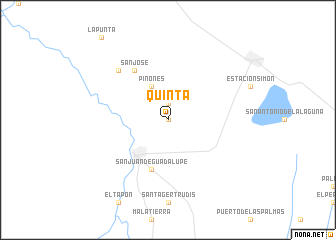 map of Quinta
