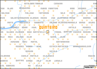 map of Quinteiro