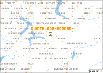map of Quintela de Hedroso