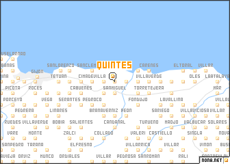 map of Quintes