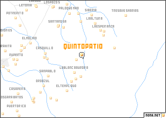 map of Quinto Patio