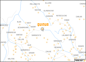 map of Quinua
