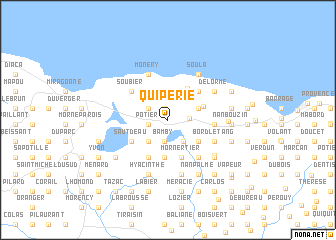 map of Quipérie