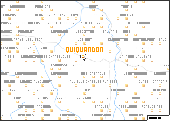 map of Quiquandon