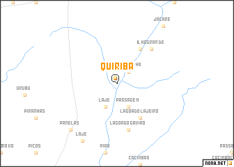 map of Quiriba