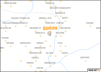 map of Quiripa