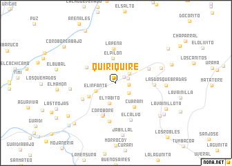 map of Quiriquire