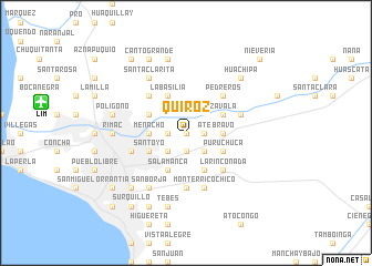 map of Quiroz