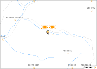 map of Quirripe