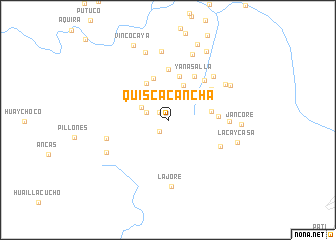 map of Quiscacancha