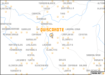 map of Quiscamote