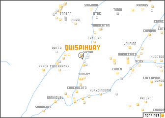 map of Quispihuay