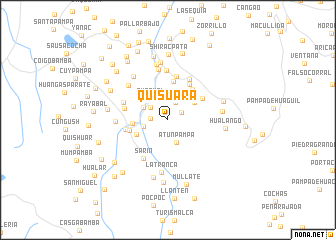 map of Quisuara