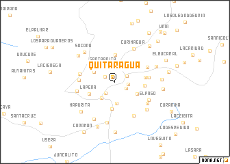 map of Quitaragua